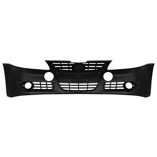 Para-choque Gol G4 Rallye 2006 a 2010 dianteiro preto com furo para farol - 6444