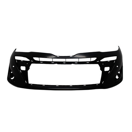 Para-choque Yaris Harch Sedan 2018 a 2021 dianteiro preto com furo para sensor - 7081