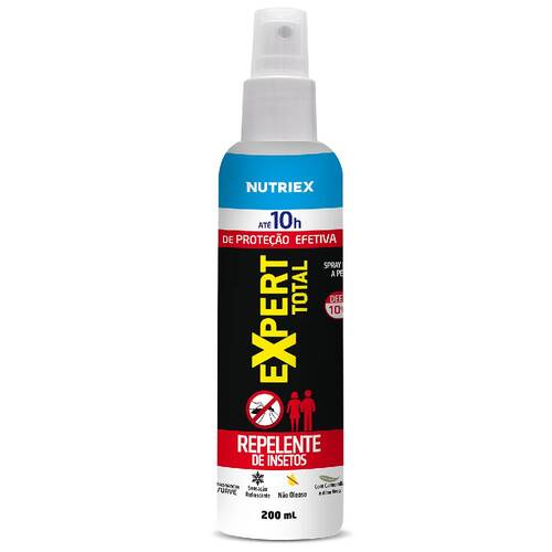Repelente de insetos em spray 200 ml 10 horas - Expert total