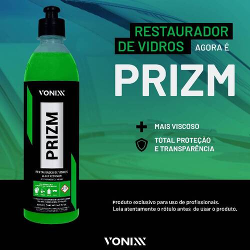 Restaurador de vidros automotivo 500 ml - Prizm