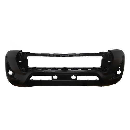 Para-choque Hilux 2021 a 2023 dianteiro preto liso sem grade sem furo para sensor - 7041 Para-choque Hilux 2021 a 2023 dianteiro preto liso sem grade sem furo para sensor - 7041
