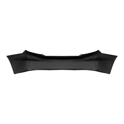 Para-choque Civic 2012 a 2016 traseiro preto liso - 8111