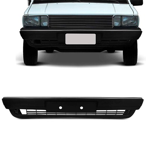 Para-choque Santana Gl 1987 a 1991 dianteiro preto texturizado - 6109 Para-choque Santana Gl 1987 a 1991 dianteiro preto texturizado - 6109