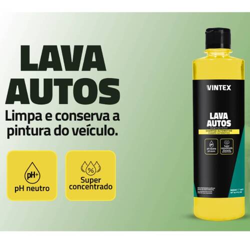  Detergente automotivo concentrado 500 ml - Lava autos