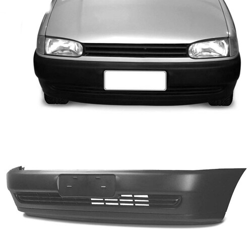 Para-choque Gol G2 1995 a 2005 dianteiro cinza texturizado - 5970