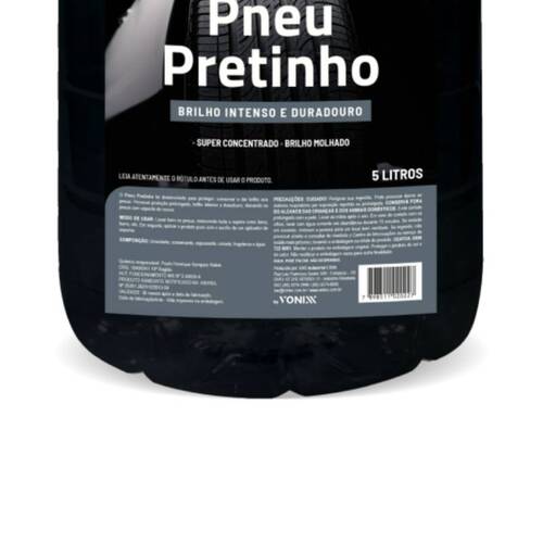 Limpa pneus automotivo pretinho 5L - 2008029
