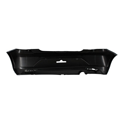 Para-choque Gol G7 2016 a 2018 traseiro preto com refletor - 6609