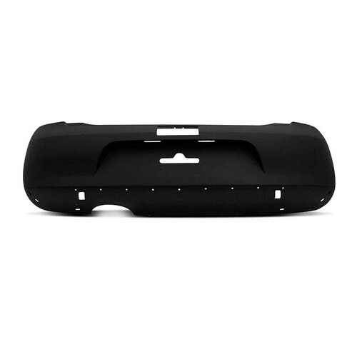 Para-choque Crossfox 2008 a 2010 traseiro preto texturizado - 6436