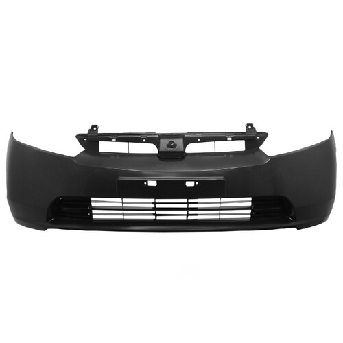 Para-choque Civic 2006 a 2008 dianteiro preto liso sem farol - 8049
