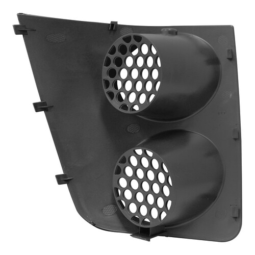 Moldura farol Strada Trekking Restyling 2 2005 a 2012 dianteiro esquerdo preto sem farol - 3421 Moldura farol Strada Trekking Restyling 2 2005 a 2012 dianteiro esquerdo preto sem farol - 3421