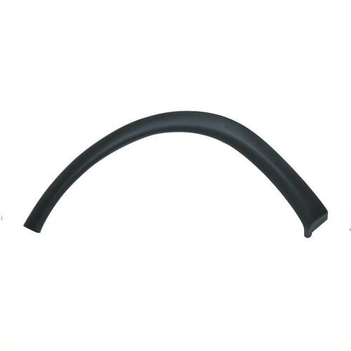 Moldura para Roda Wind Super Pick-Up 1994 a 2002 dianteiro esquerdo preto - 163PDE