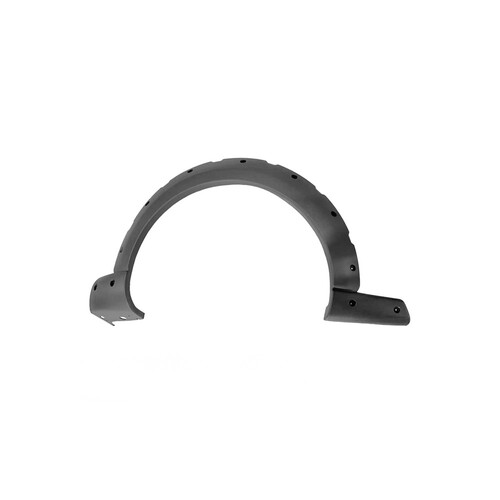 Moldura para-lama Strada Working 2009 a 2013 dianteiro direito cinza texturizado - 3578