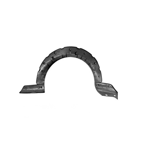 Moldura para-lama Strada Working 2009 a 2013 dianteiro direito cinza texturizado - 3578