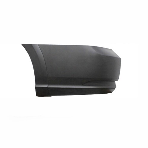 Para-choque Saveiro Robust G7 2016 a 2020 traseiro esquerdo preto texturizado - 6653