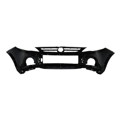 Para-choque Saveiro Cross/Gol Rallye G5 2009 a 2013 dianteiro preto liso - 6479