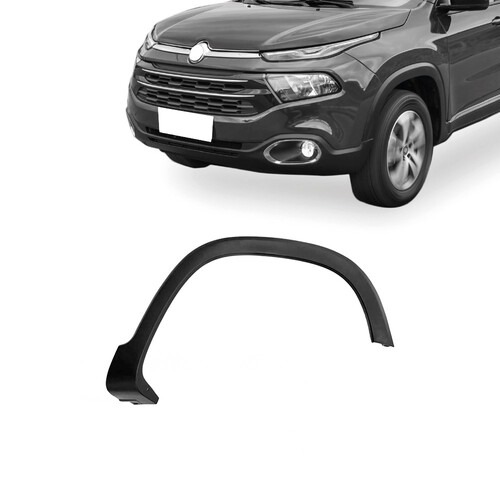 Moldura Para-lama Toro 2016 a 2021 Toro 170 2021 a 2023 dianteiro direito preto texturizado - 3334 Moldura Para-lama Toro 2016 a 2021 Toro 170 2021 a 2023 dianteiro direito preto texturizado - 3334