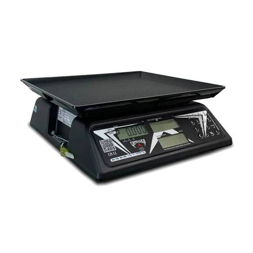Balan�a digital contadora a bateria display LCD preta 6kg x 2g - CRB CL  110V/220V