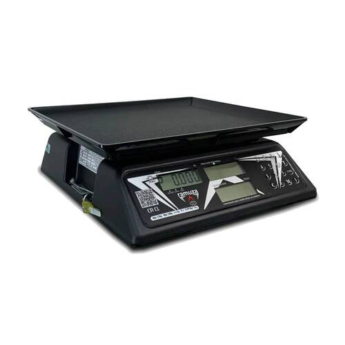 Balan�a digital contadora a bateria display LCD preta 6kg x 2g - CRB CL  110V/220V