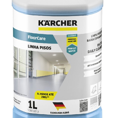 Detergente limpeza di�ria concentrado 1 Litro - FloorCare RM 755