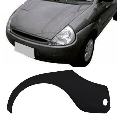 Para-choque KA traseiro lado esquerdo preto - 2631P Para-choque KA traseiro lado esquerdo preto - 2631P