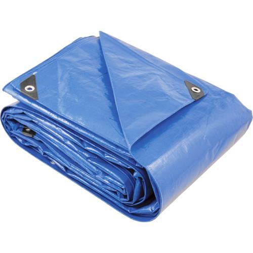 Lona reforçada de polietileno azul 8 m x 4 m Lona reforçada de polietileno azul 8 m x 4 m