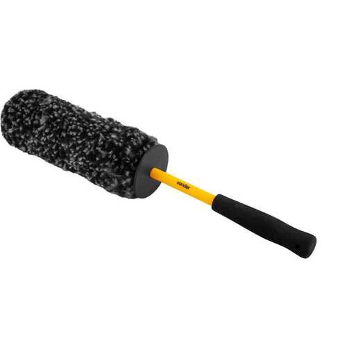 Escova para limpeza de rodas cabo pl�stico 48 cm
