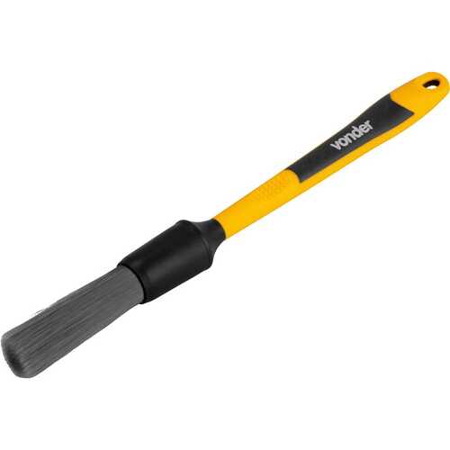 Pincel para detalhamento automotivo com 3 pontas intercambiáveis Pincel para detalhamento automotivo com 3 pontas intercambiáveis