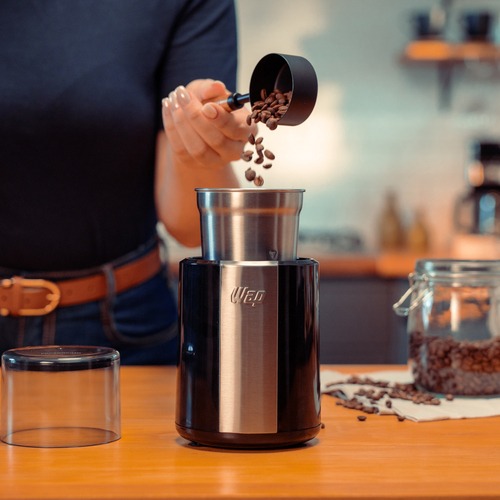 Moedor de caf� el�trico 200W l�minas em a�o inox - WMC200  220V