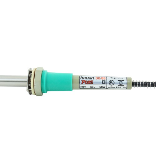 Ferro para solda 50 watts com suporte PLUS SC-60 110V Ferro para solda 50 watts com suporte PLUS SC-60 110V