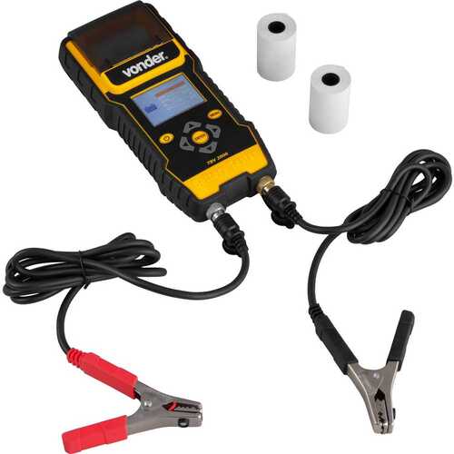 Testador de baterias com impressora - TBV 2000