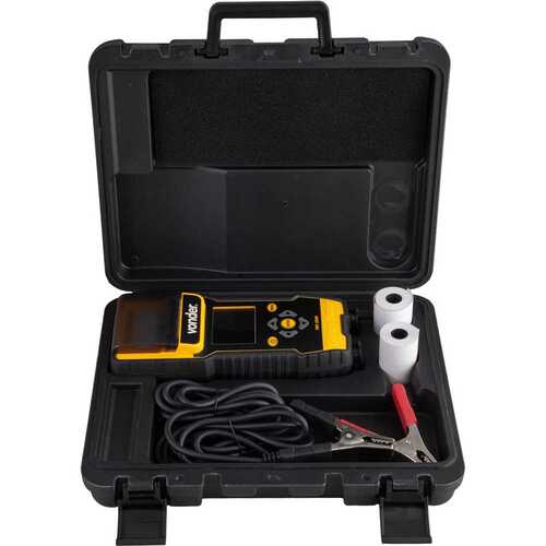 Testador de baterias com impressora - TBV 2000