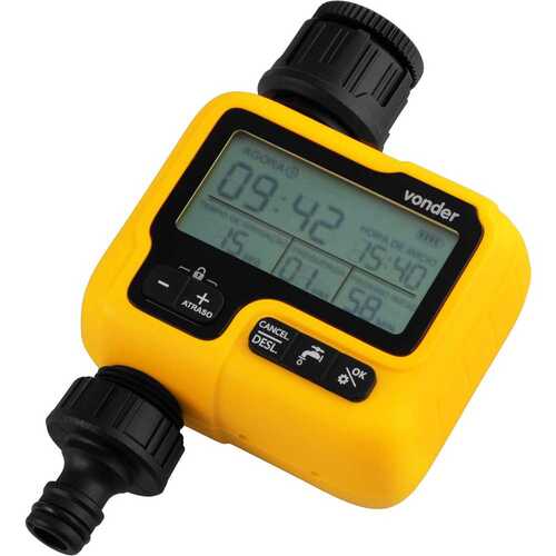 Temporizador digital para irrigação Temporizador digital para irrigação