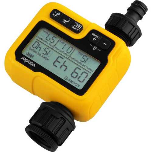 Temporizador digital para irrigação Temporizador digital para irrigação