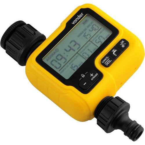 Temporizador digital para irrigação Temporizador digital para irrigação