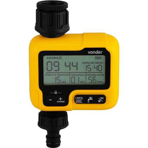 Temporizador digital para irrigação Temporizador digital para irrigação