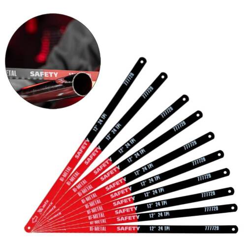 Kit 10 Lâminas de serra manual rígida 12 Kit 10 Lâminas de serra manual rígida 12