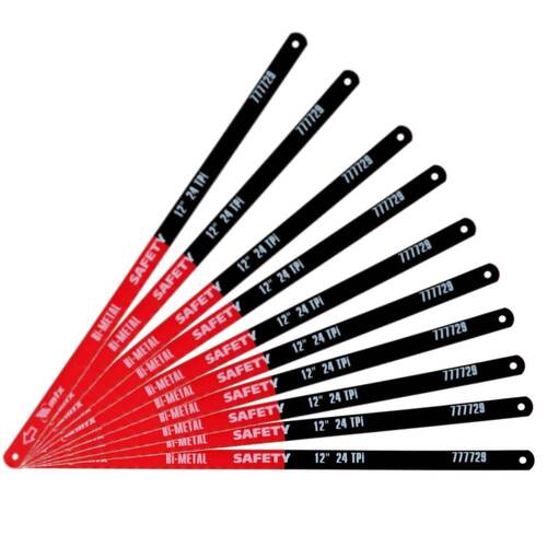 Kit 10 Lâminas de serra manual rígida 12 Kit 10 Lâminas de serra manual rígida 12