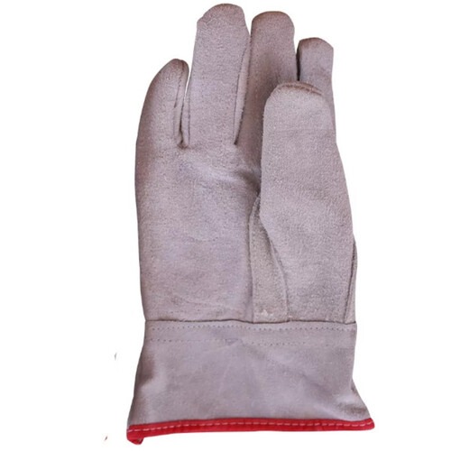 Luva de raspa com refor�o 7 cm - RLL-LR-07