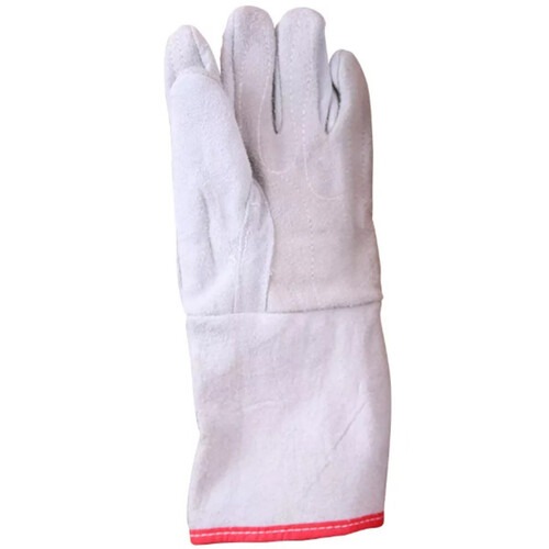 Luva de raspa com refor�o 15 cm - RLL-LR15