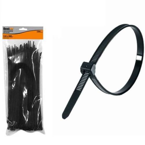 Abraçadeira de nylon 4,8 mm x 40 cm 100 peças - BFH1636 Abraçadeira de nylon 4,8 mm x 40 cm 100 peças - BFH1636