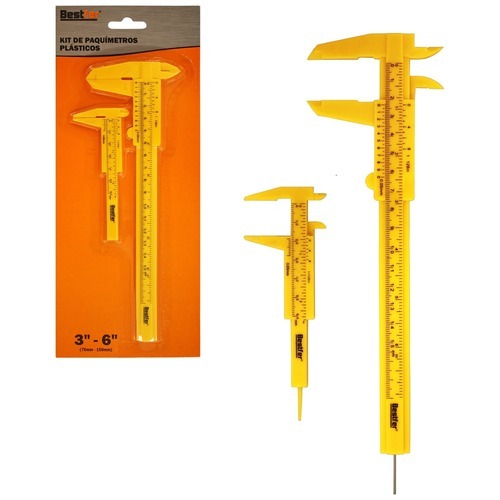 Paquímetro universal plástico 3 Paquímetro universal plástico 3