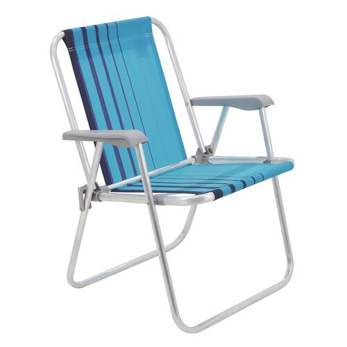 Kit Cadeira de praia dobr�vel Samoa + Carrinho Mesa CAR0649 