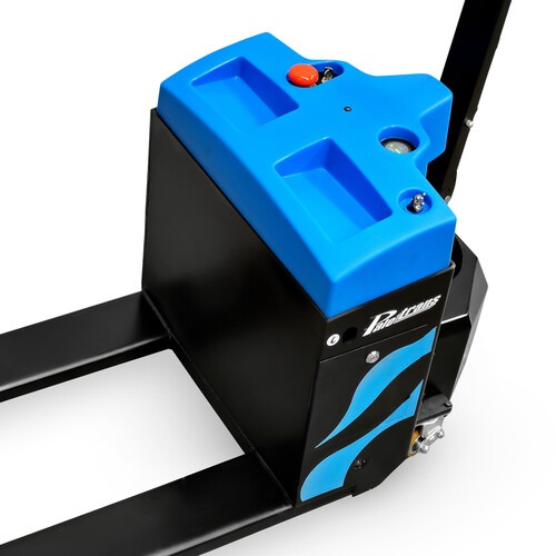 Transpalete el�trico tracionado 2100 kg 680 x 1150 mm com carregador e bateria - TE21