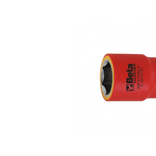 Soquete sextavado isolado 19 mm encaixe 3/8