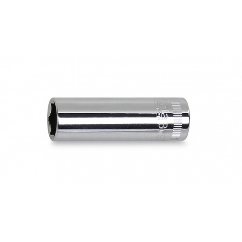 Soquete sextavado longo 8 mm encaixe 1/4