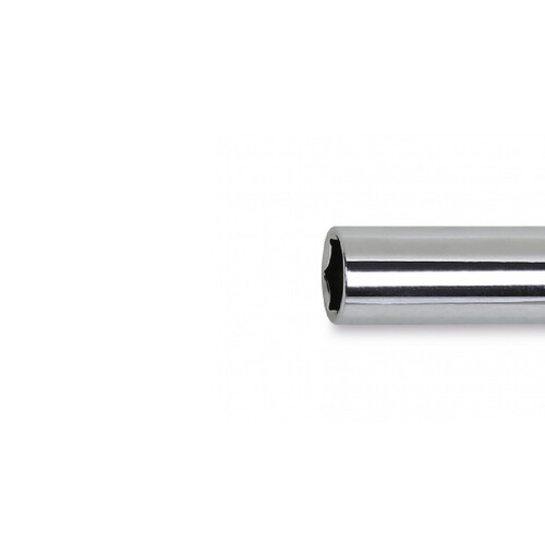 Soquete sextavado longo 12 mm encaixe 1/4