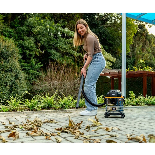 Aspirador de p� e l�quido 1600W 12 litros com fun��o soprador - GTW INOX 12i  220V