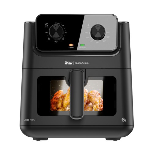 Fritadeira elétrica sem óleo air fryer 6L 1500W Prosdócimo - AF02 110V Fritadeira elétrica sem óleo air fryer 6L 1500W Prosdócimo - AF02 110V