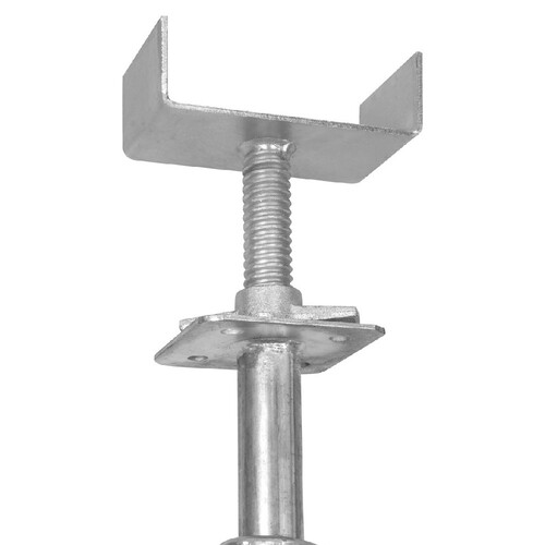 Suporte U ajust�vel galvanizado para vigas H20 e met�licas - 71001012