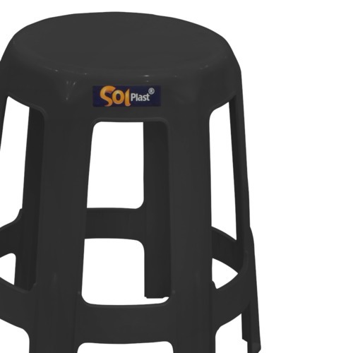 Banqueta pl�stica 6 p�s capacidade 152 Kg - Guaxuma